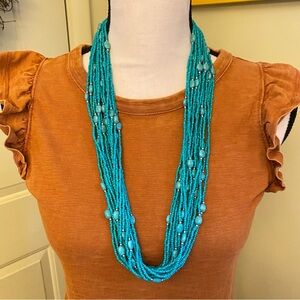 GORGEOUS Seed Bead Necklace made in India